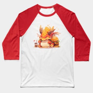 Junk food Dragon Baseball T-Shirt